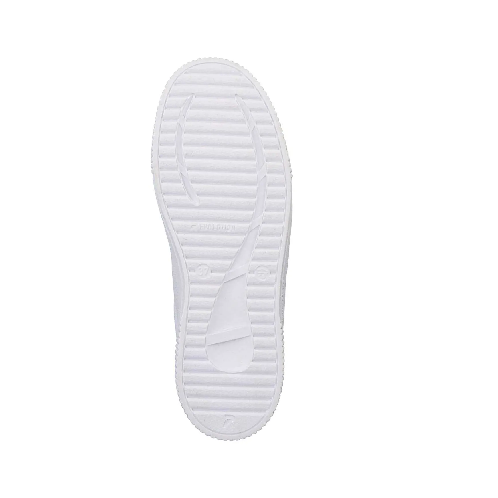 Rieker Women'S Sneaker Low Swan-White Mint-Green