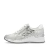 Rieker Women'S Sneaker Low Light Beige