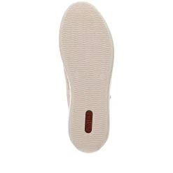 Rieker Women'S Sneaker Low Beige Multi-Metallic