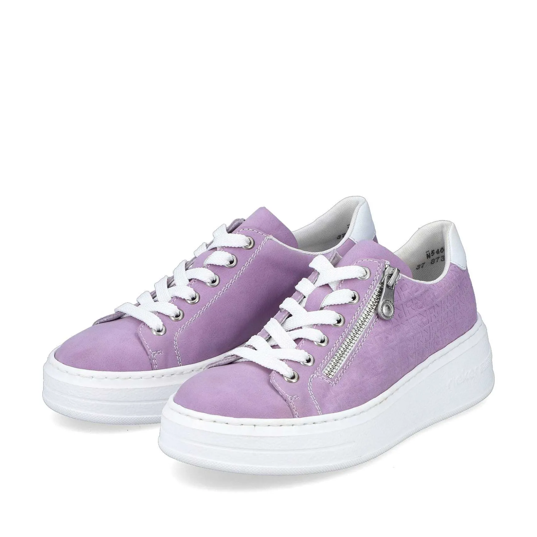 Rieker Women'S Sneaker Low Lilac Colors