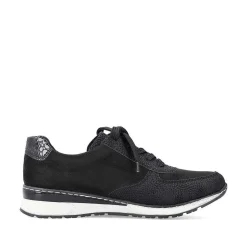 Rieker Women'S Sneaker Low Deep Black