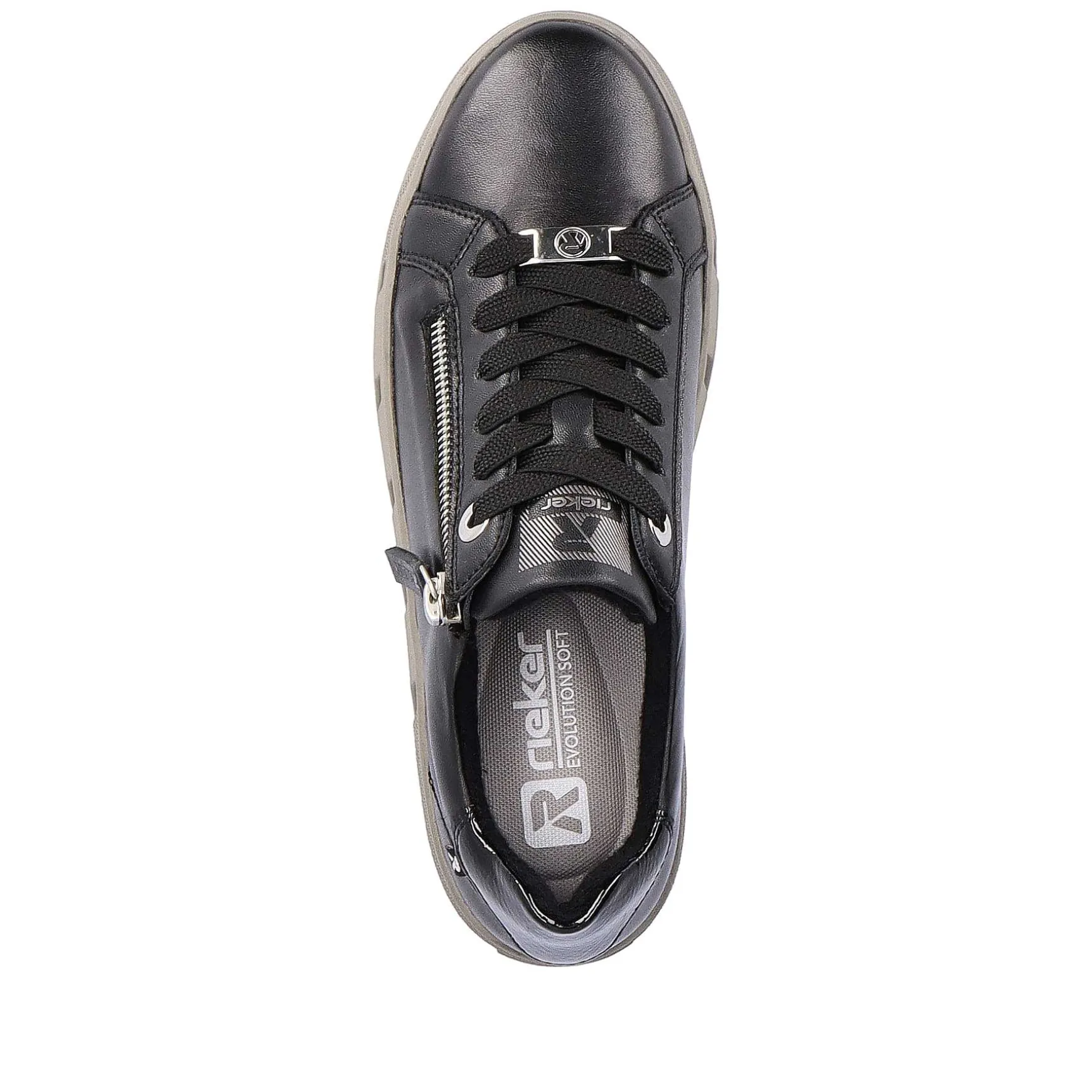 Rieker Women'S Sneaker Low Urban Black