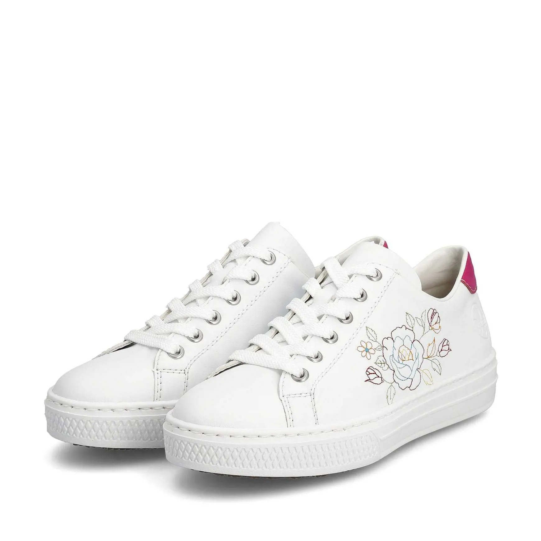 Rieker Women'S Sneaker Low Crystal White