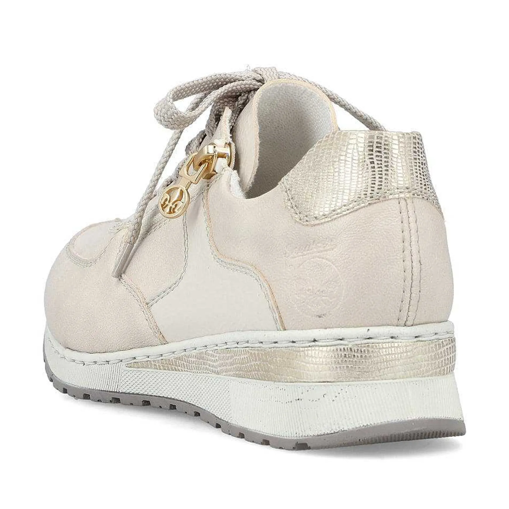 Rieker Women'S Sneaker Low Cream White