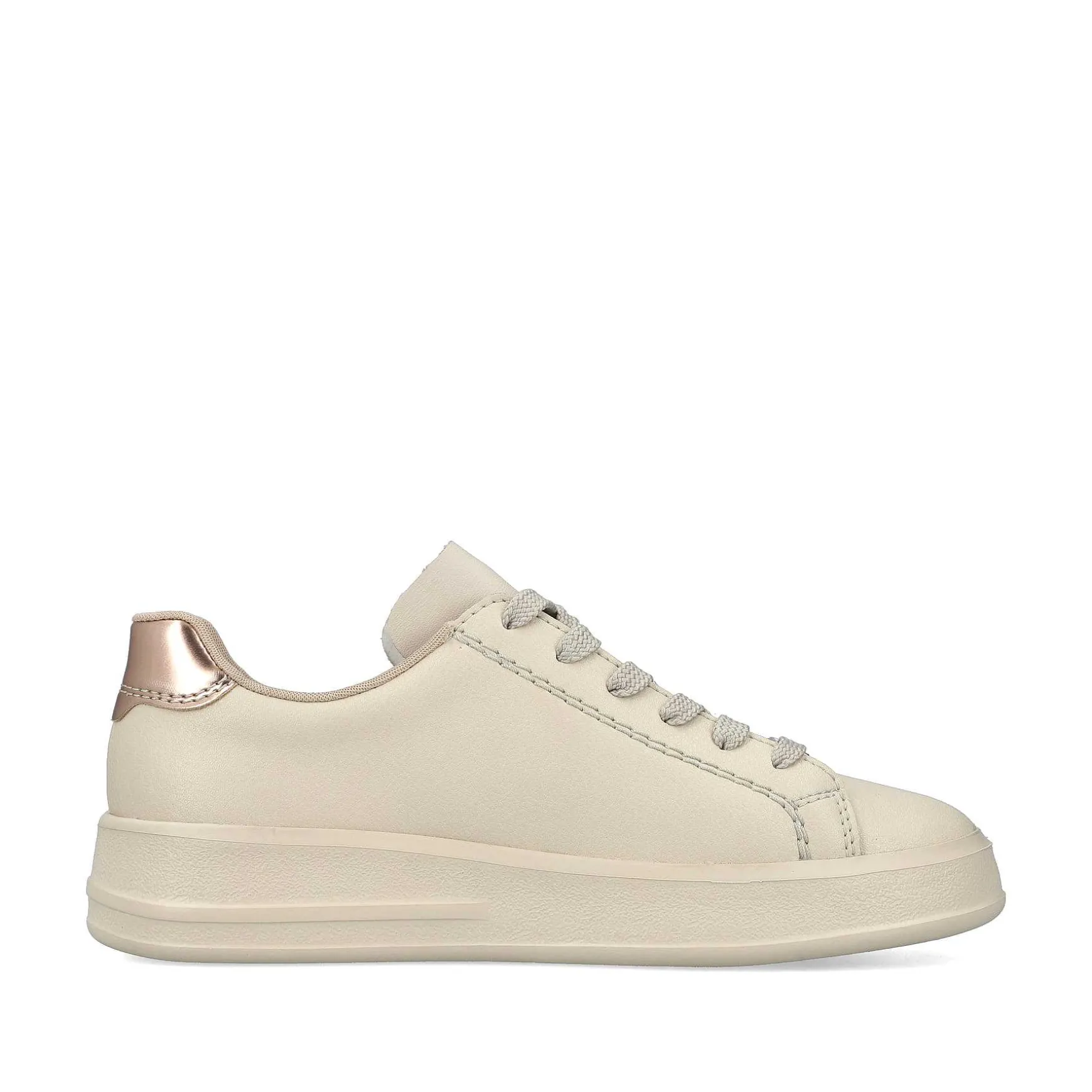 Rieker Women'S Sneaker Low Light Beige