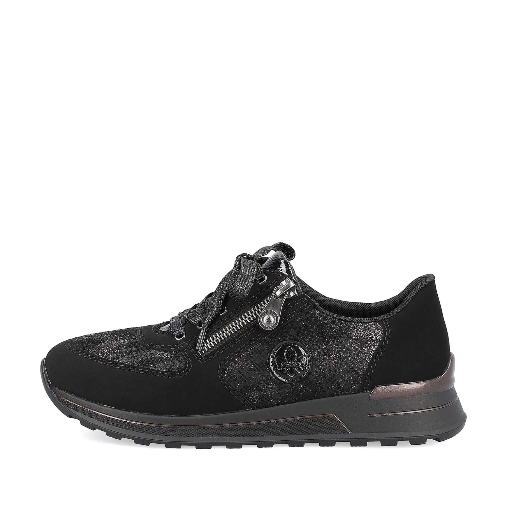 Rieker Women'S Sneaker Low Night Black