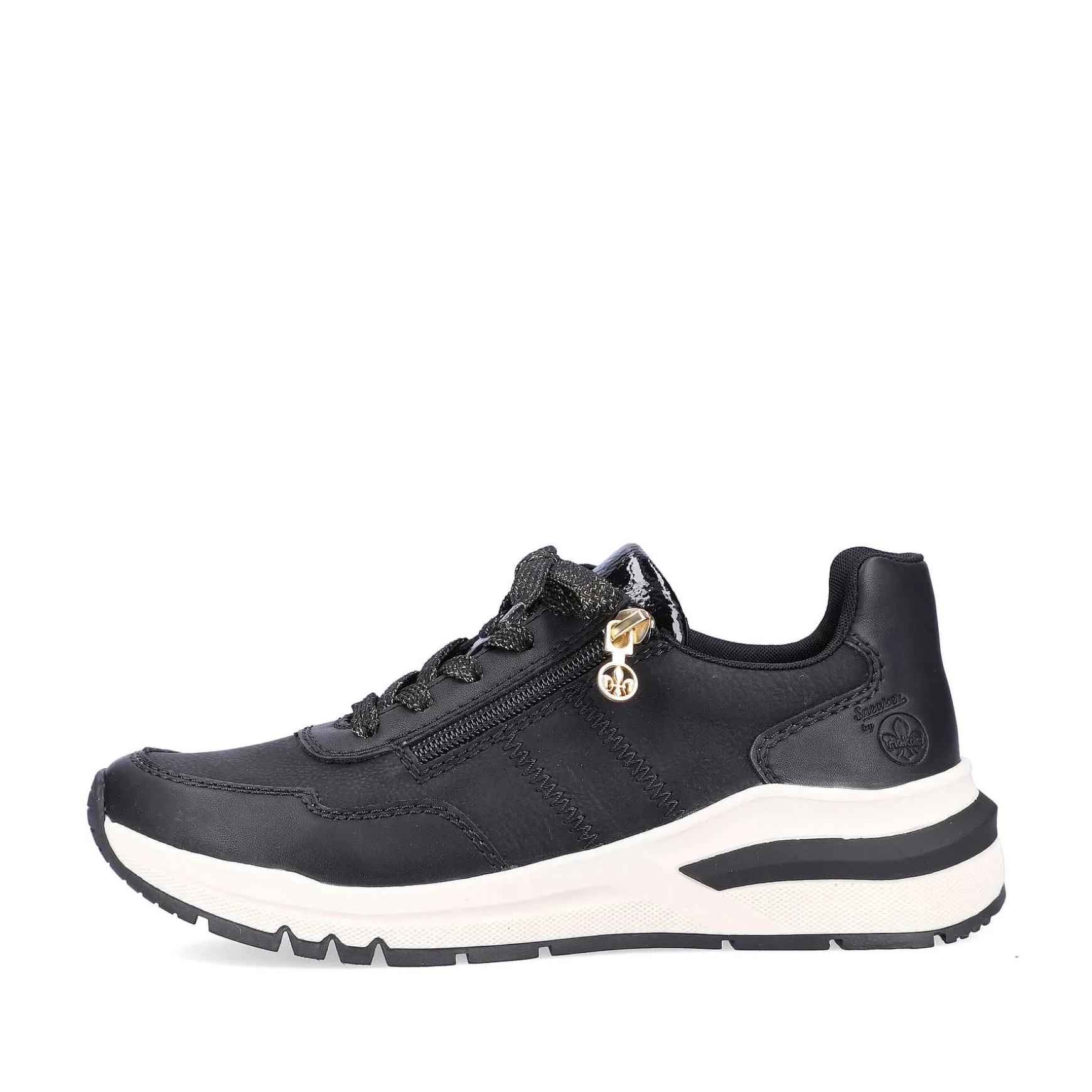 Rieker Women'S Sneaker Low Night Black