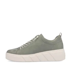Rieker Women'S Sneaker Low Khaki Green