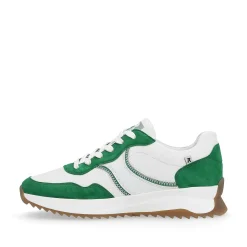 Rieker Women'S Sneaker Low Clear-White Emerald-Green