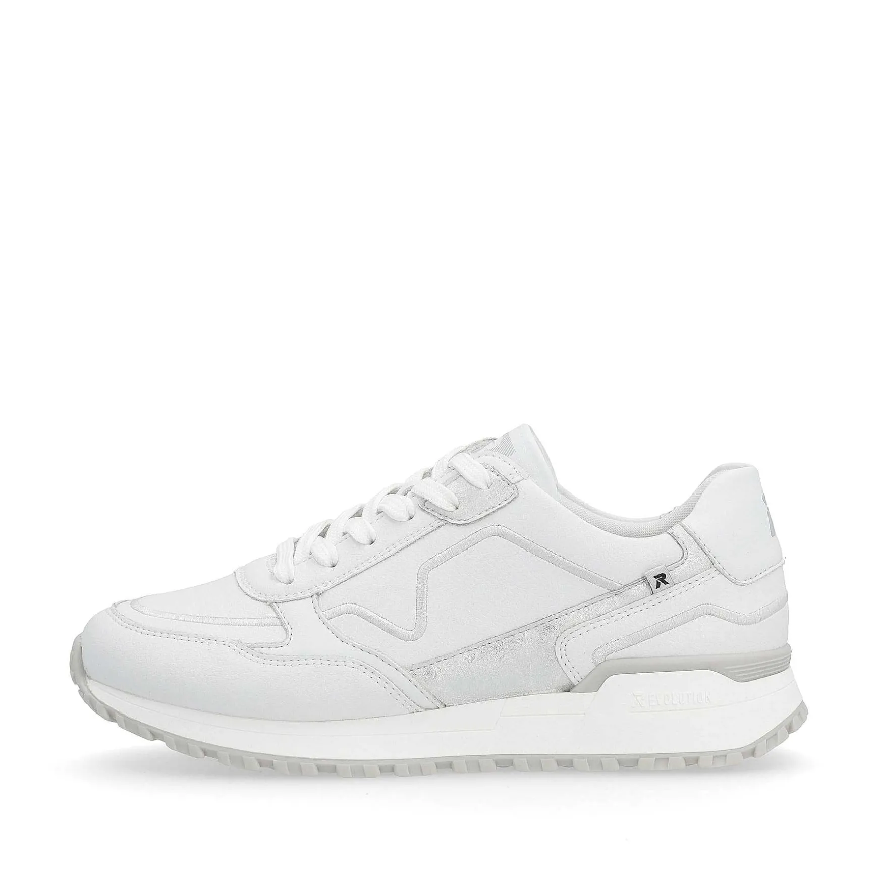 Rieker Women'S Sneaker Low Snow White