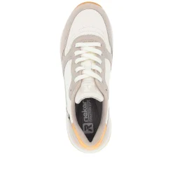 Rieker Women'S Sneaker Low Clay Beige Apricot