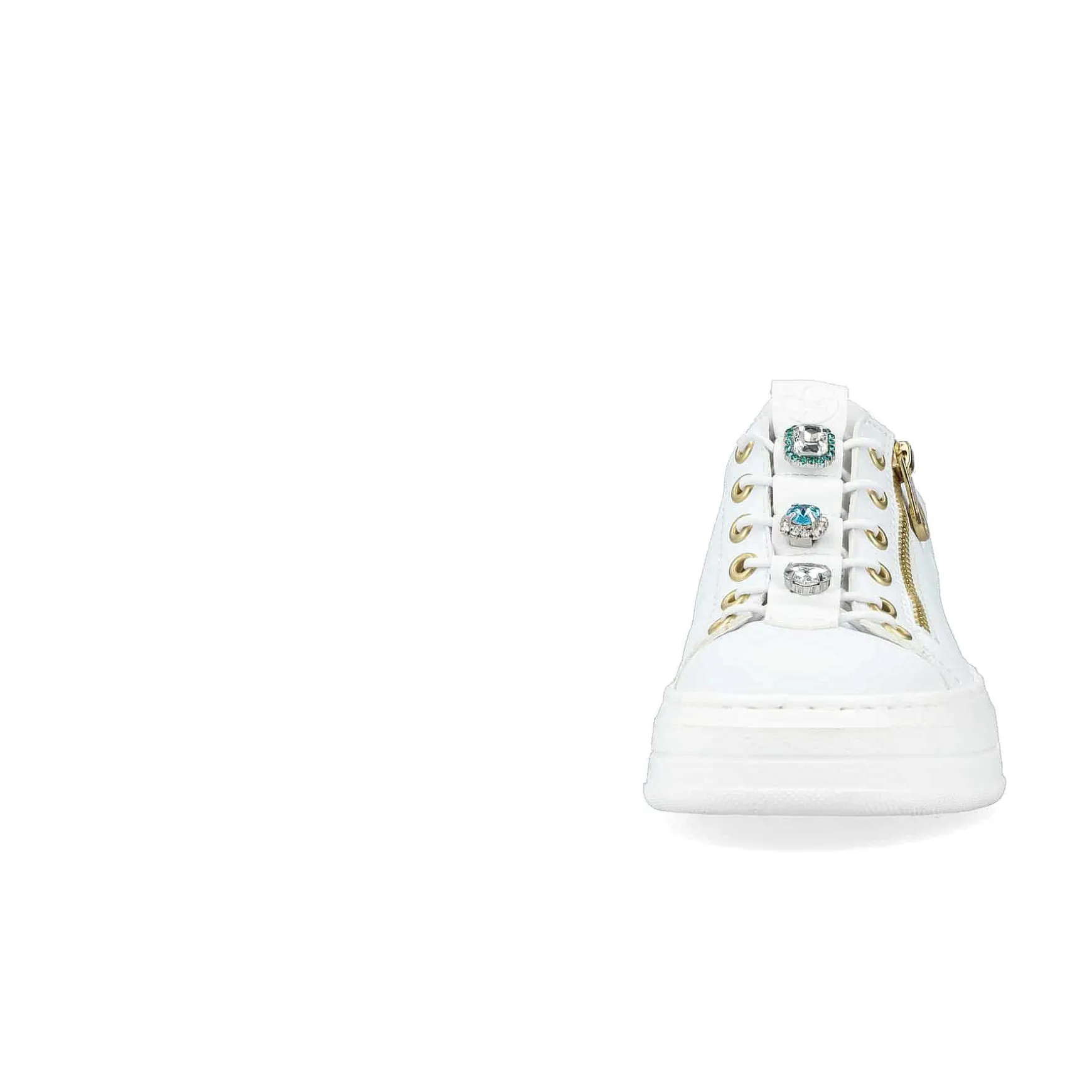 Rieker Women'S Sneaker Low Snow White