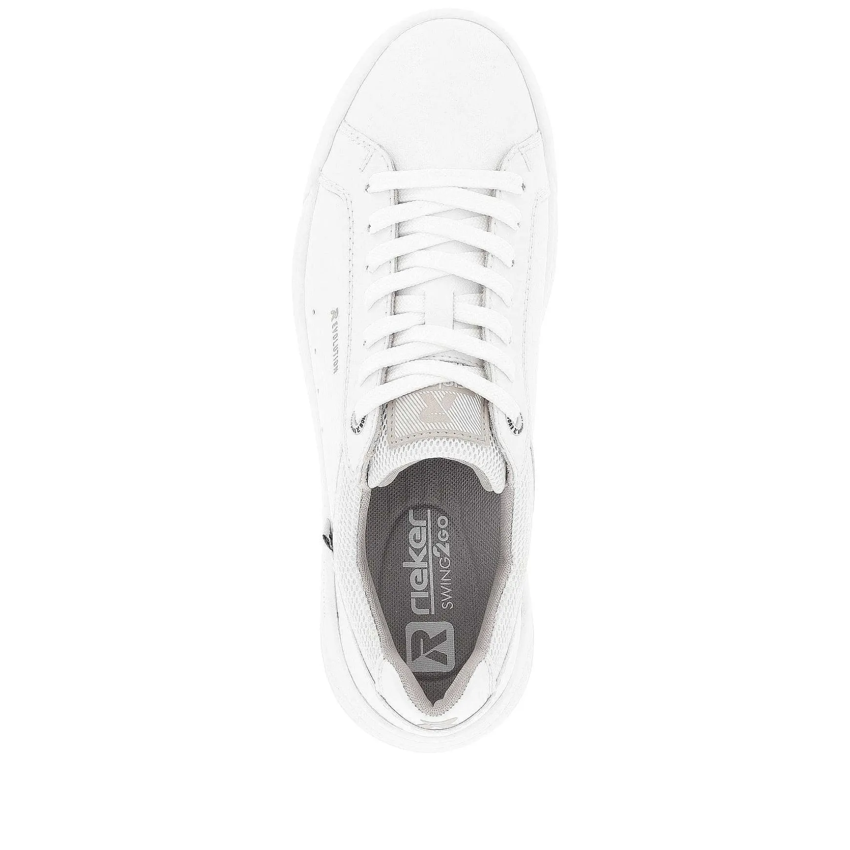 Rieker Women'S Sneaker Low Swan White