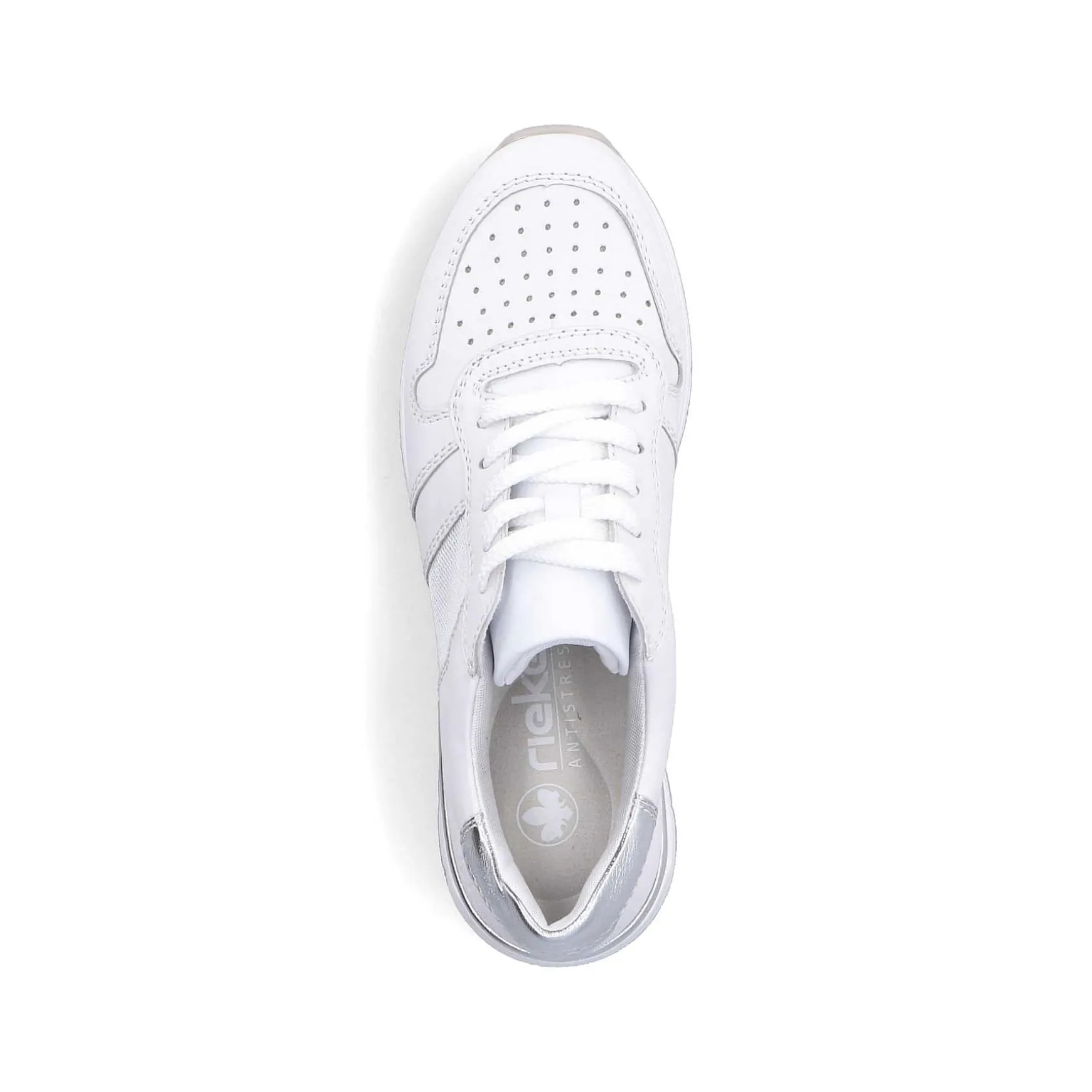Rieker Women'S Sneaker Low Ice White