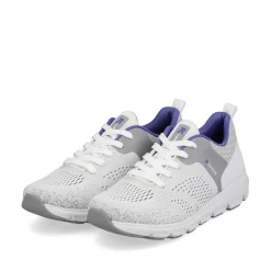 Rieker Women'S Sneaker Low Frost White