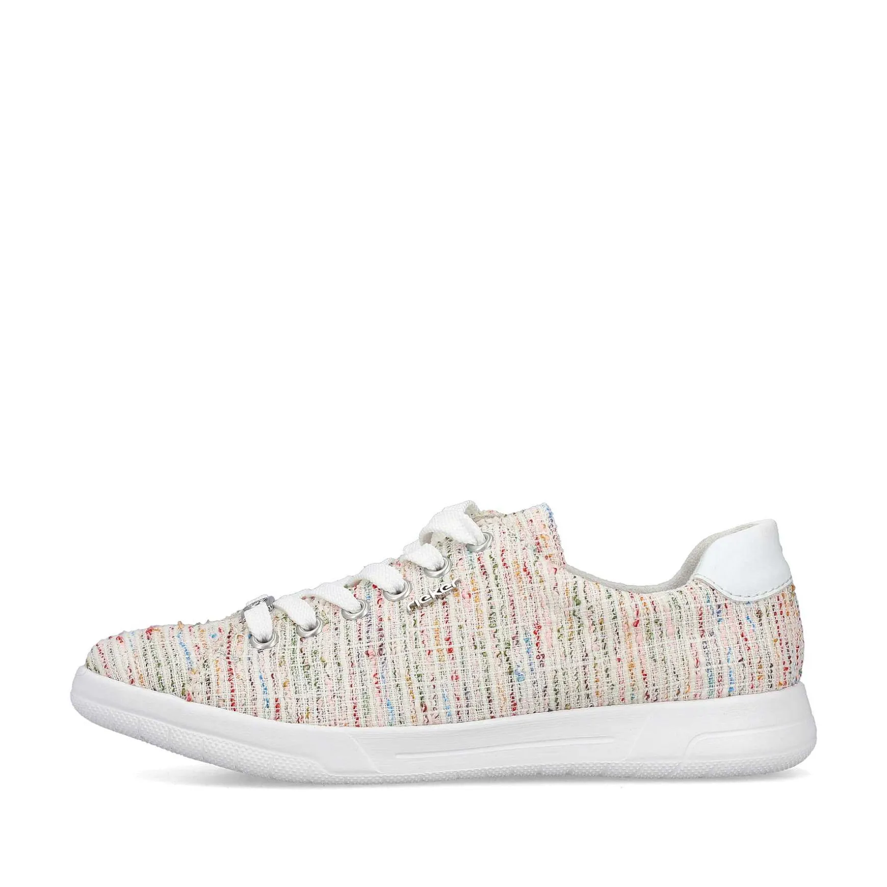 Rieker Women'S Sneaker Low Multi-Pure White