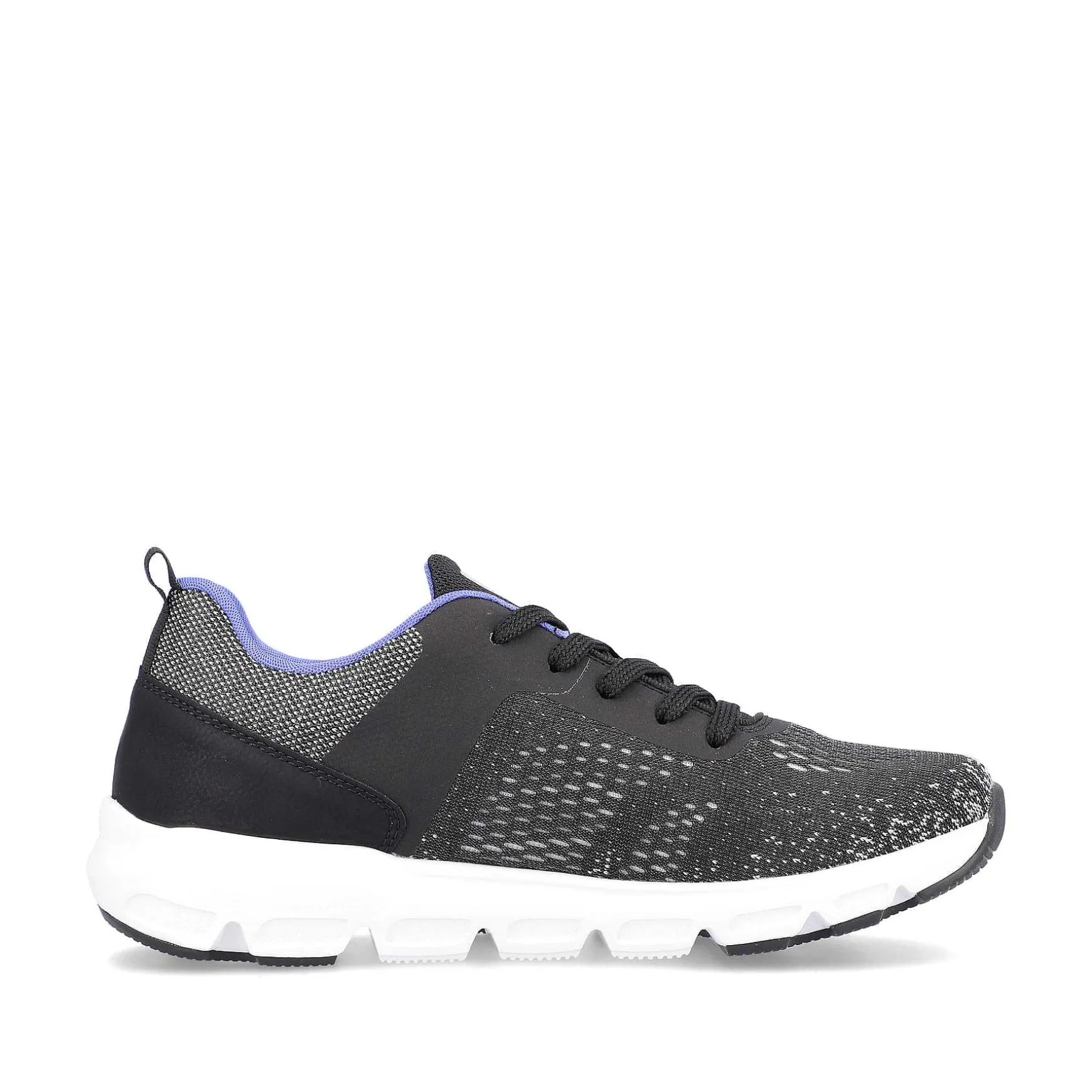 Rieker Women'S Sneaker Low Steel Black