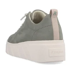 Rieker Women'S Sneaker Low Khaki Green