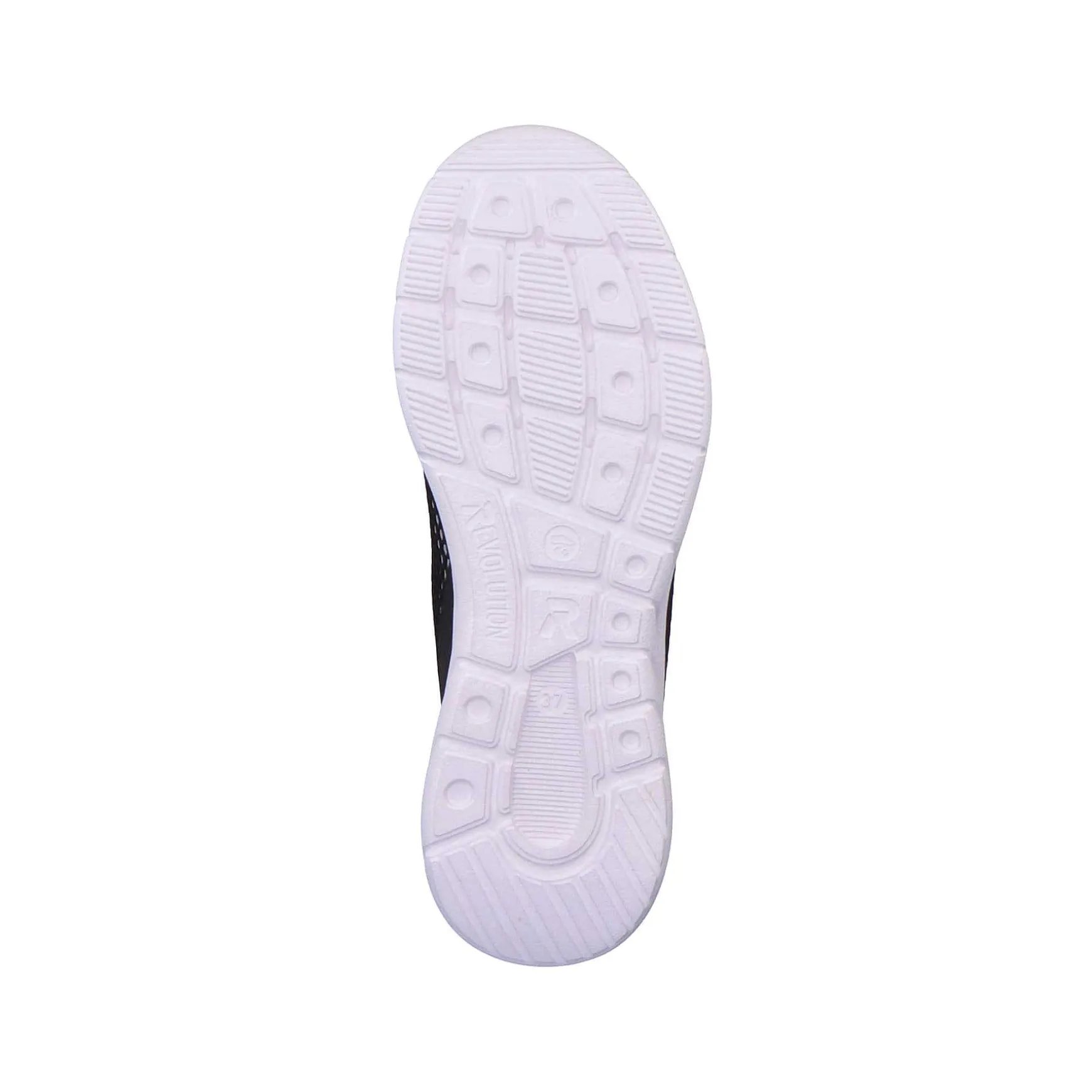 Rieker Women'S Sneaker Low Urban Black Flamingo Pink