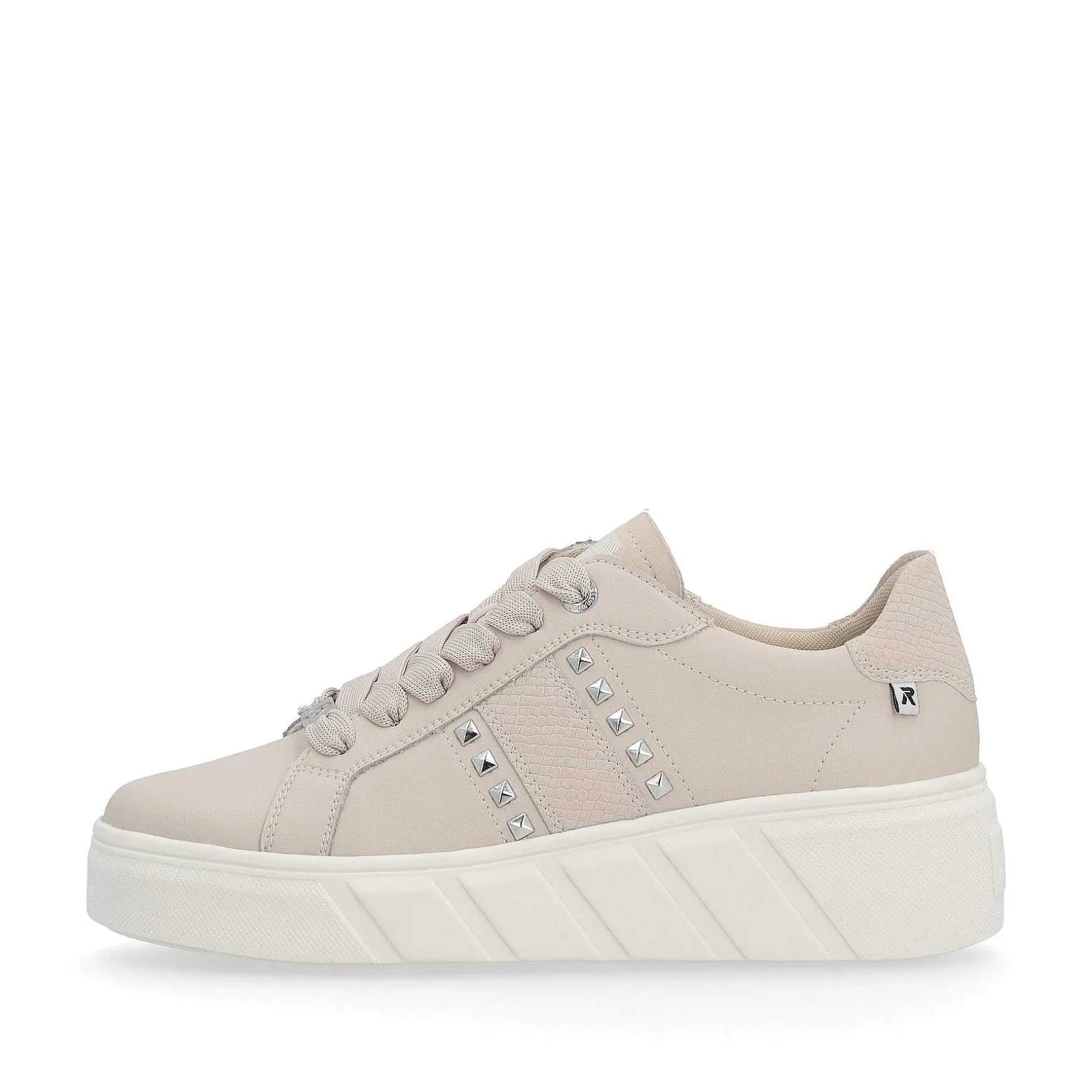 Rieker Women'S Sneaker Low Champagne
