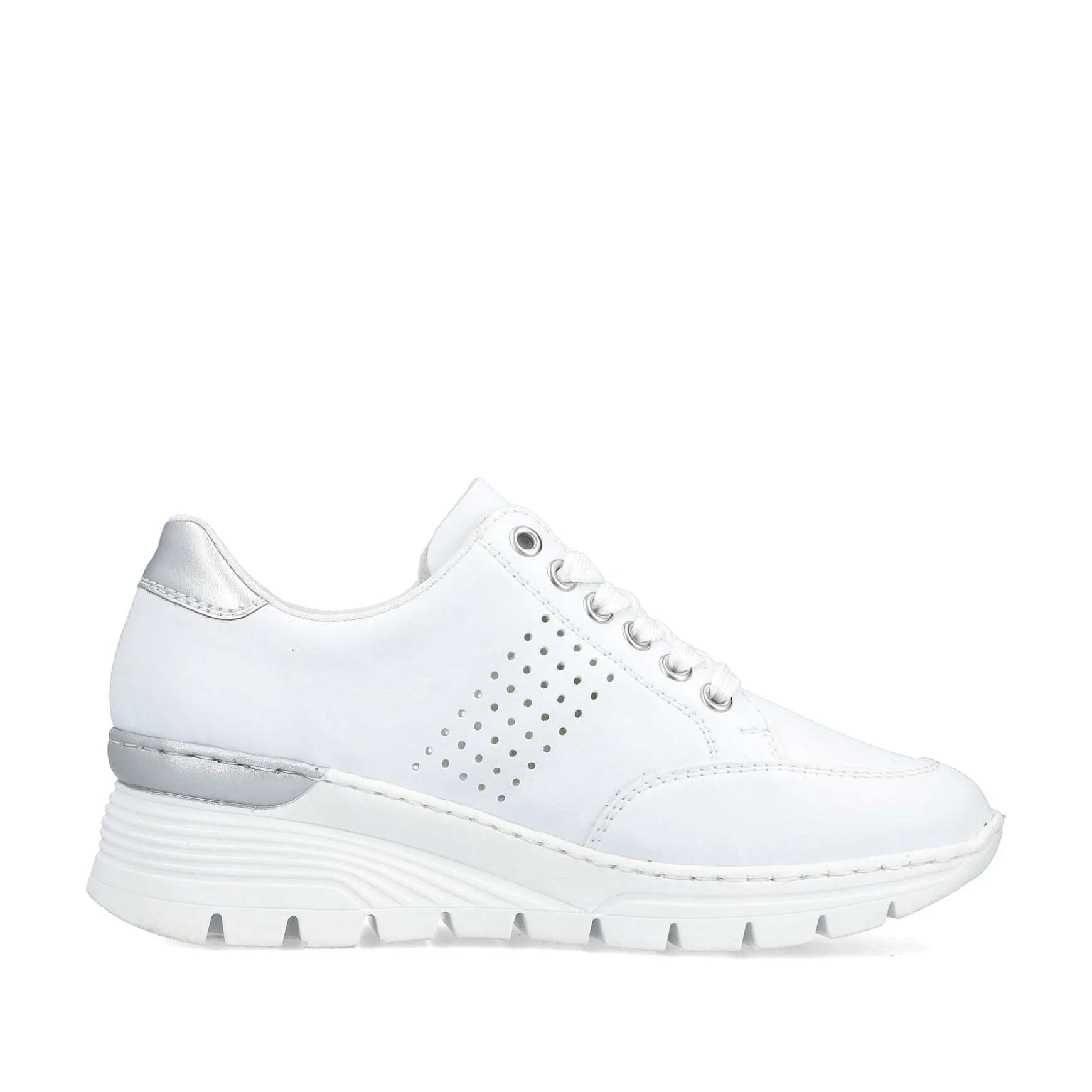 Rieker Women'S Sneaker Low Pure White