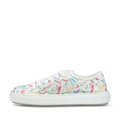 Rieker Women'S Sneaker Low Multi-Snow White