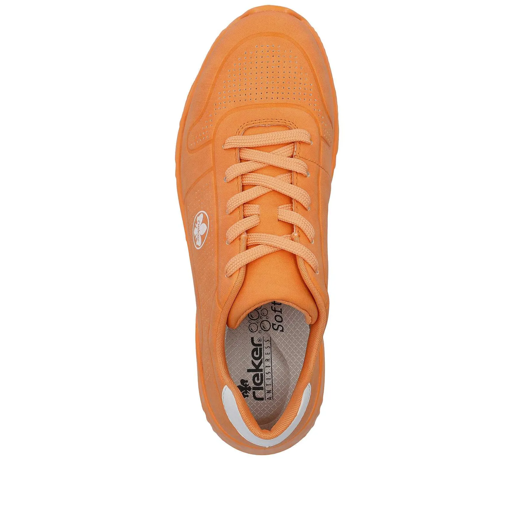 Rieker Women'S Sneaker Low Glowing Orange