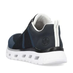 Rieker Women'S Sneaker Low Steel Blue