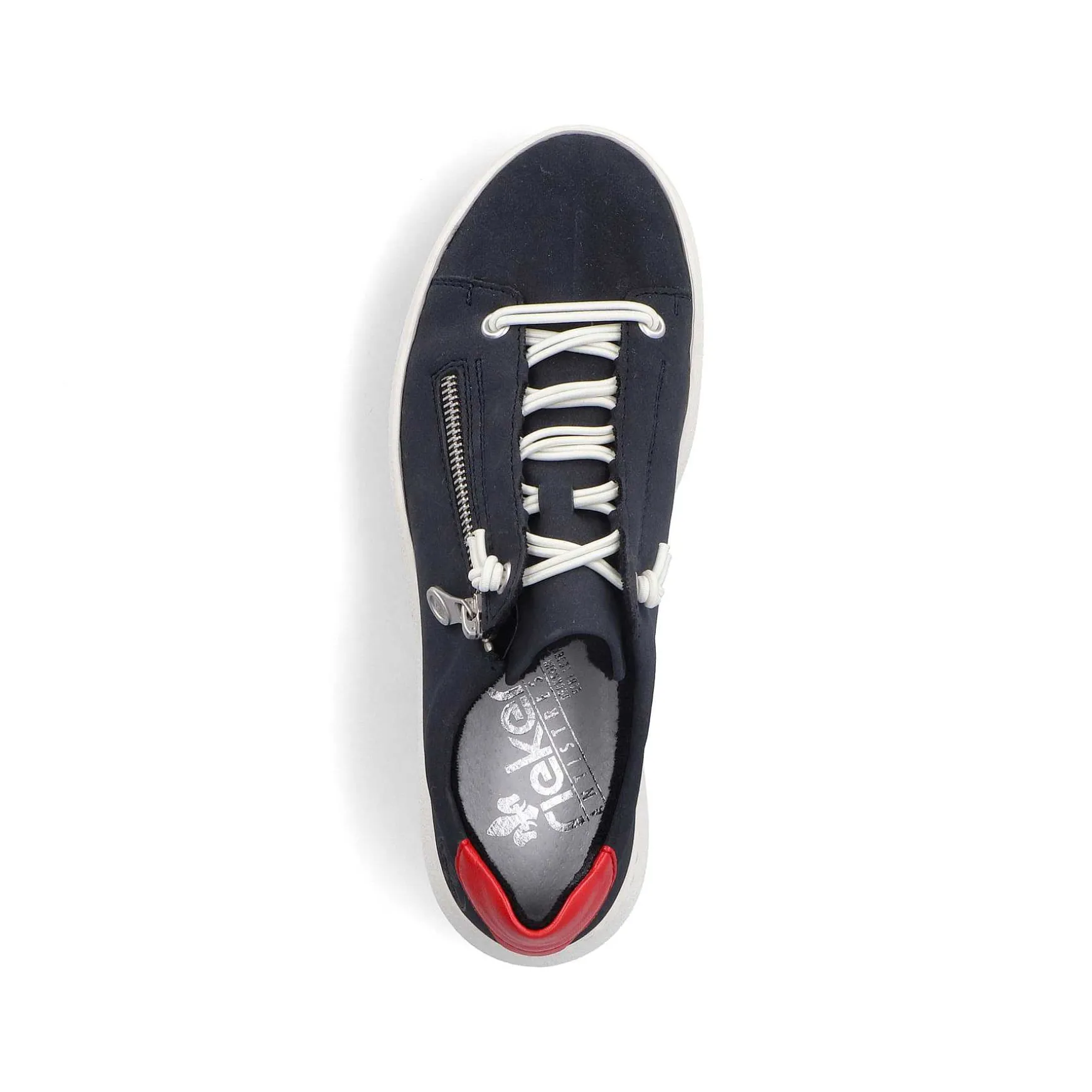 Rieker Women'S Sneaker Low Steel Blue