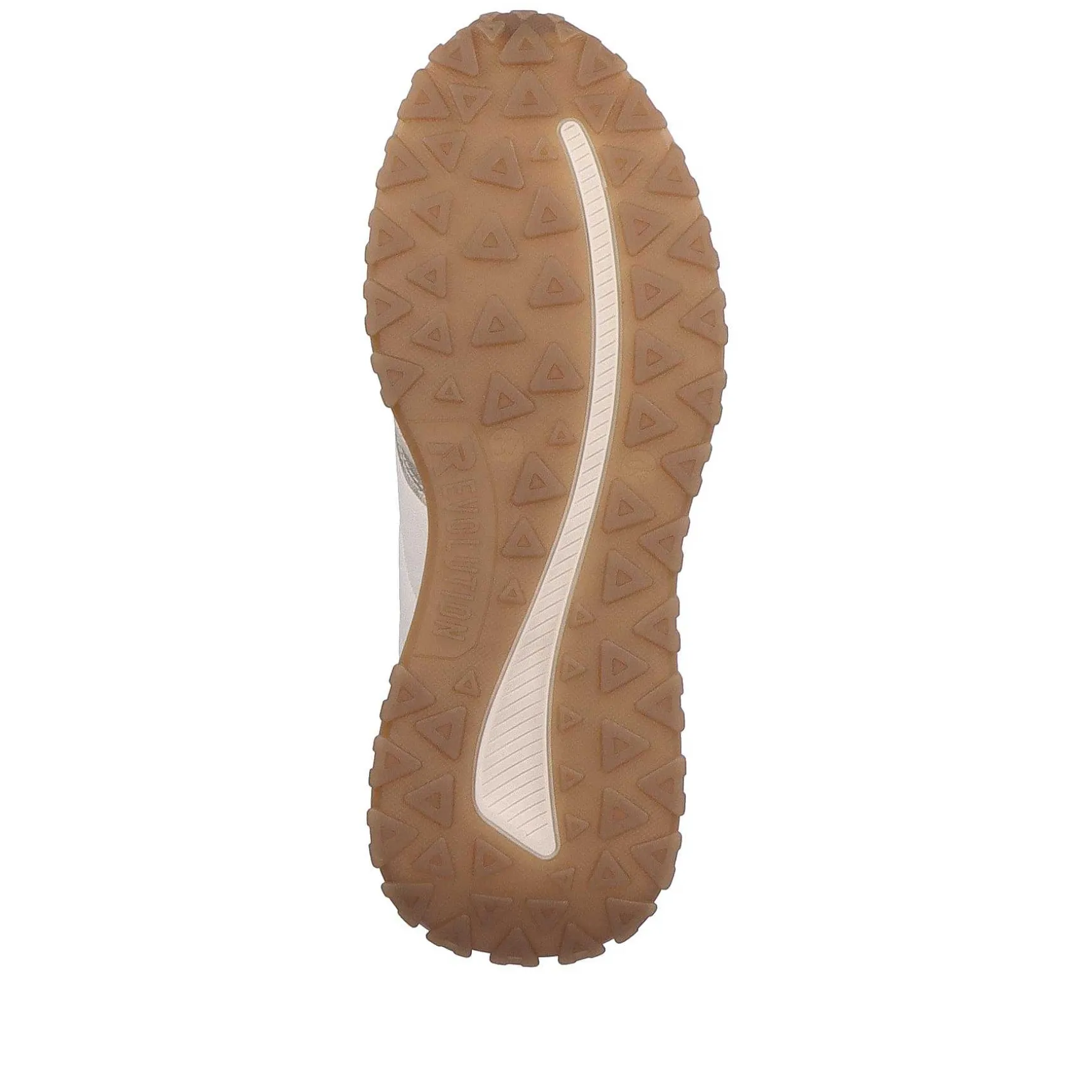 Rieker Women'S Sneaker Low Cream-Beige Snow