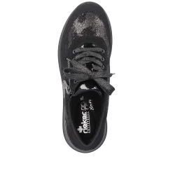 Rieker Women'S Sneaker Low Night Black