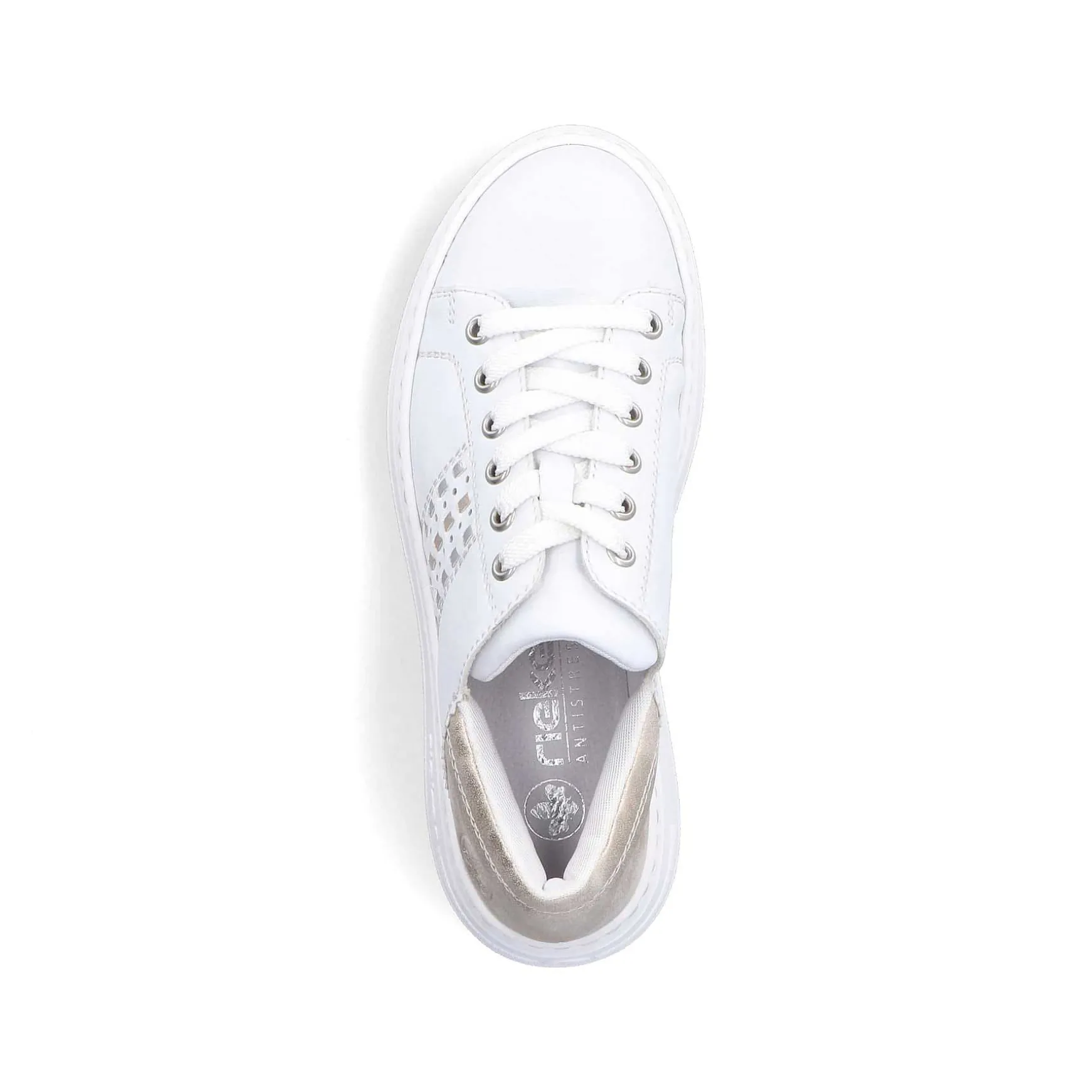 Rieker Women'S Sneaker Low Brilliant White