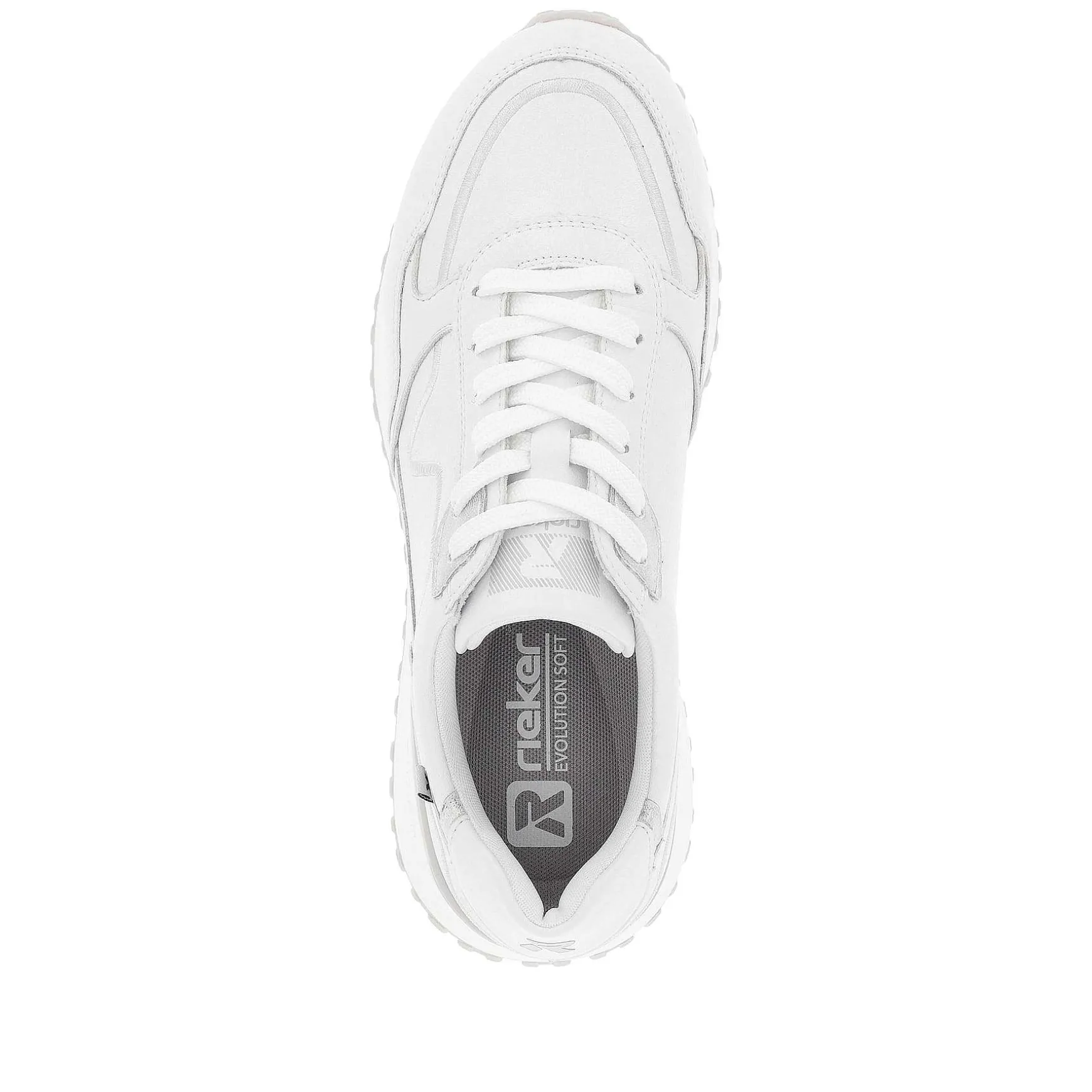 Rieker Women'S Sneaker Low Snow White