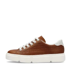 Rieker Women'S Sneaker Low Wood Brown