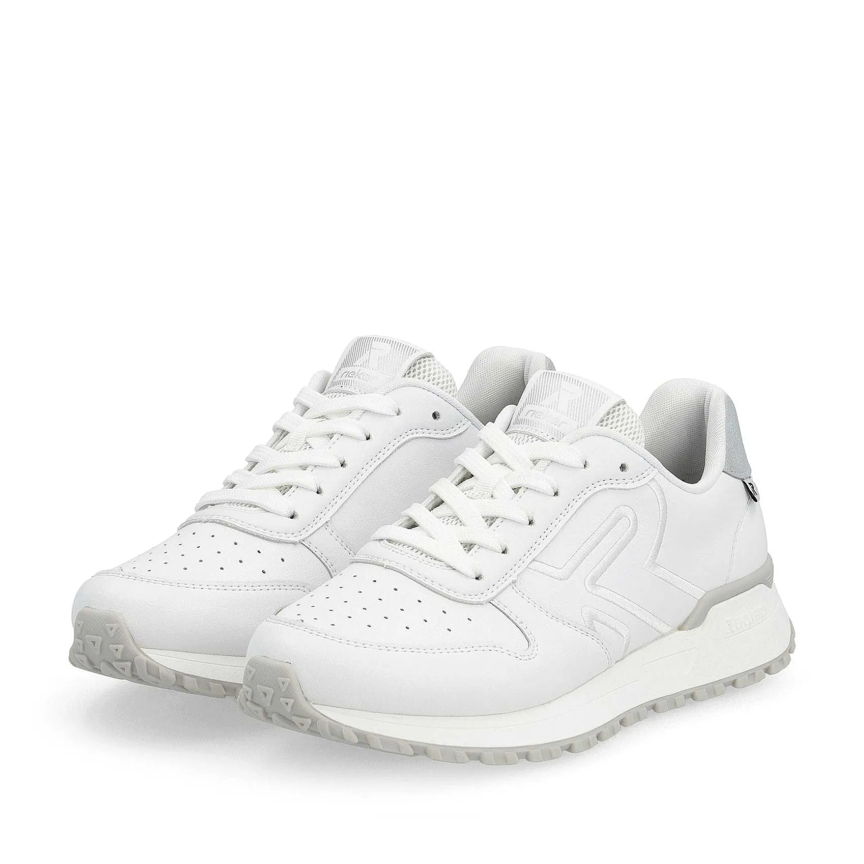 Rieker Women'S Sneaker Low Snow White