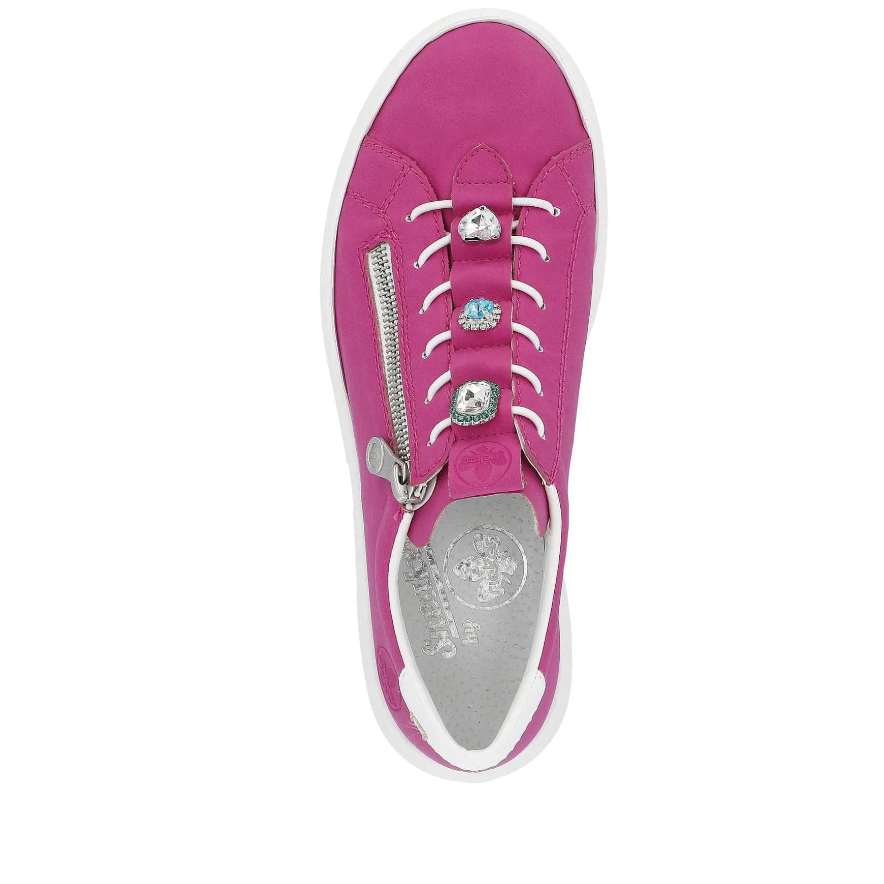 Rieker Women'S Sneaker Low Blood Pink