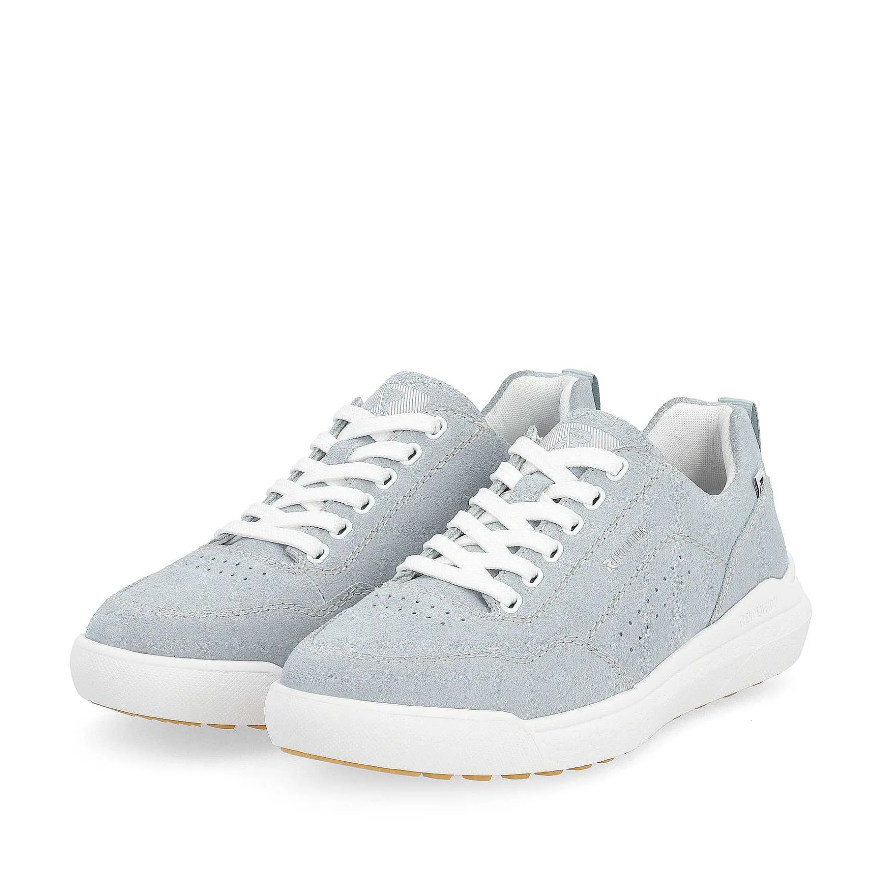 Rieker Women'S Sneaker Low Steel Blue