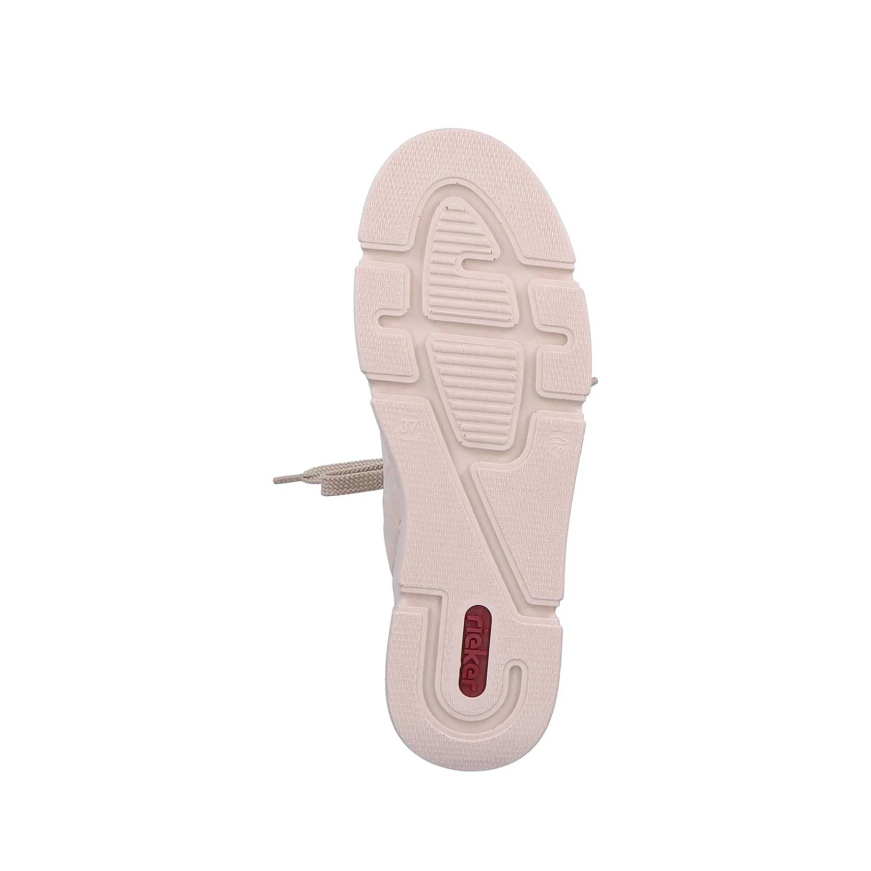 Rieker Women'S Sneaker Low Cream Beige
