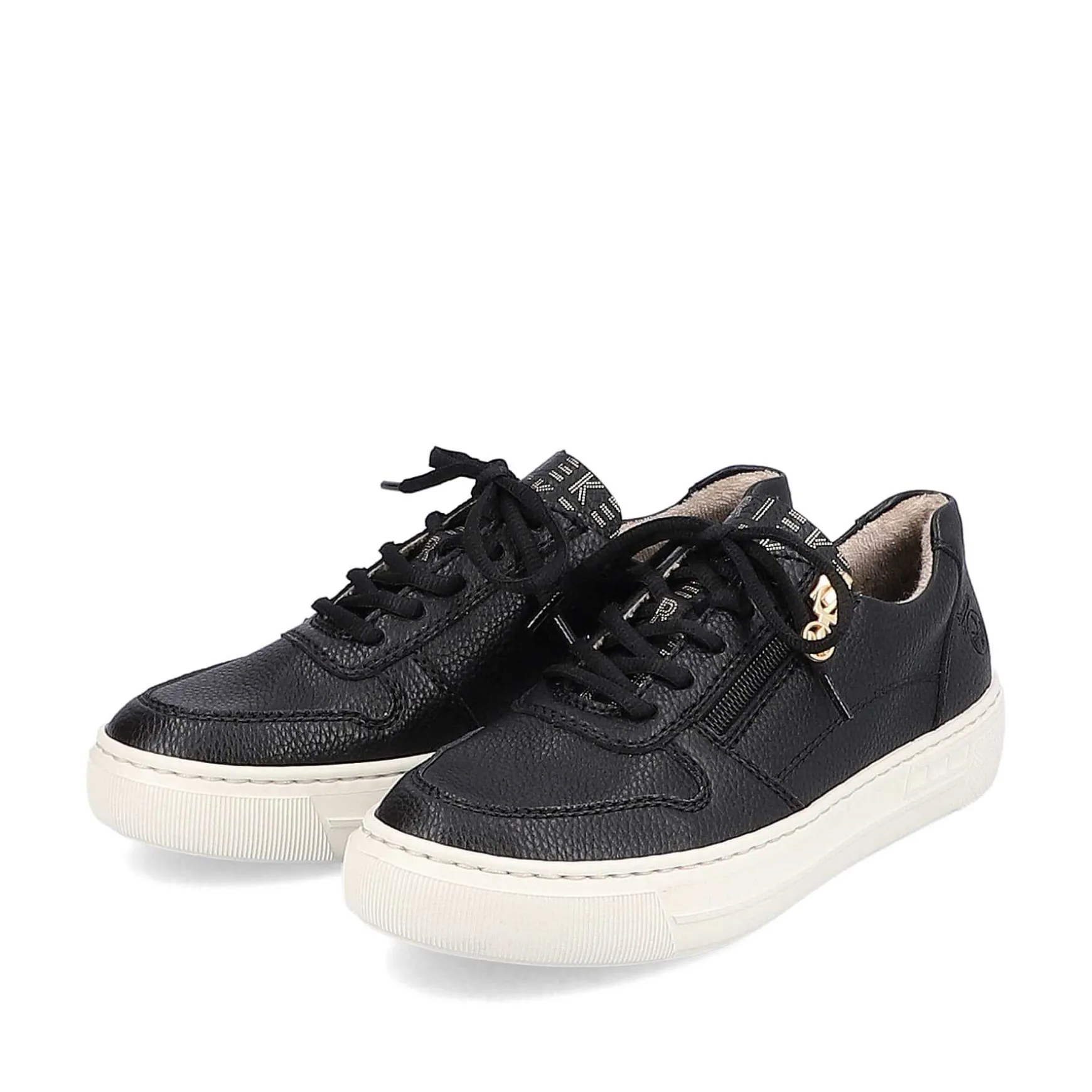 Rieker Women'S Sneaker Low Deep Black