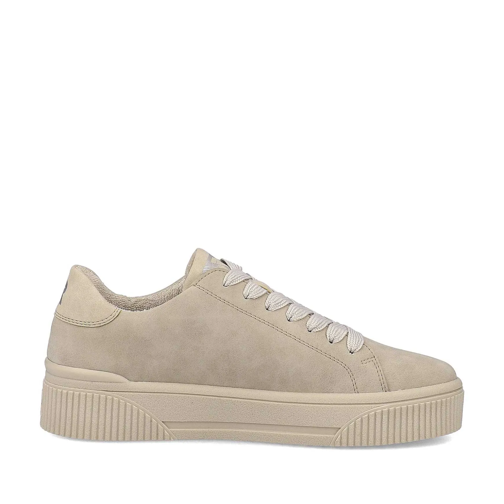 Rieker Women'S Sneaker Low Cream Beige