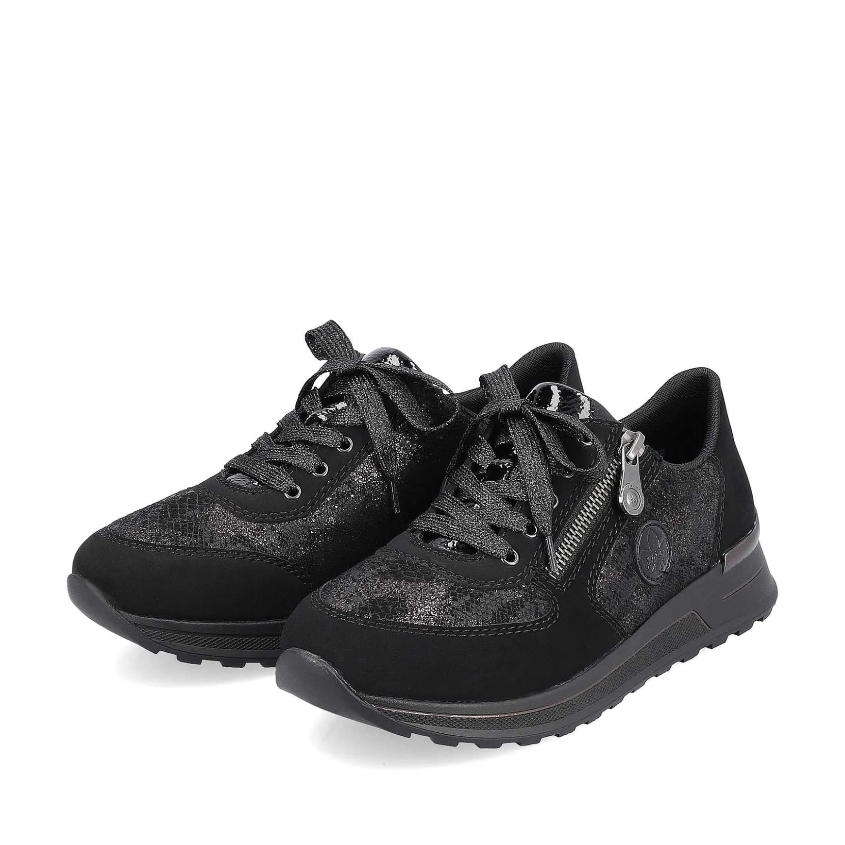 Rieker Women'S Sneaker Low Night Black