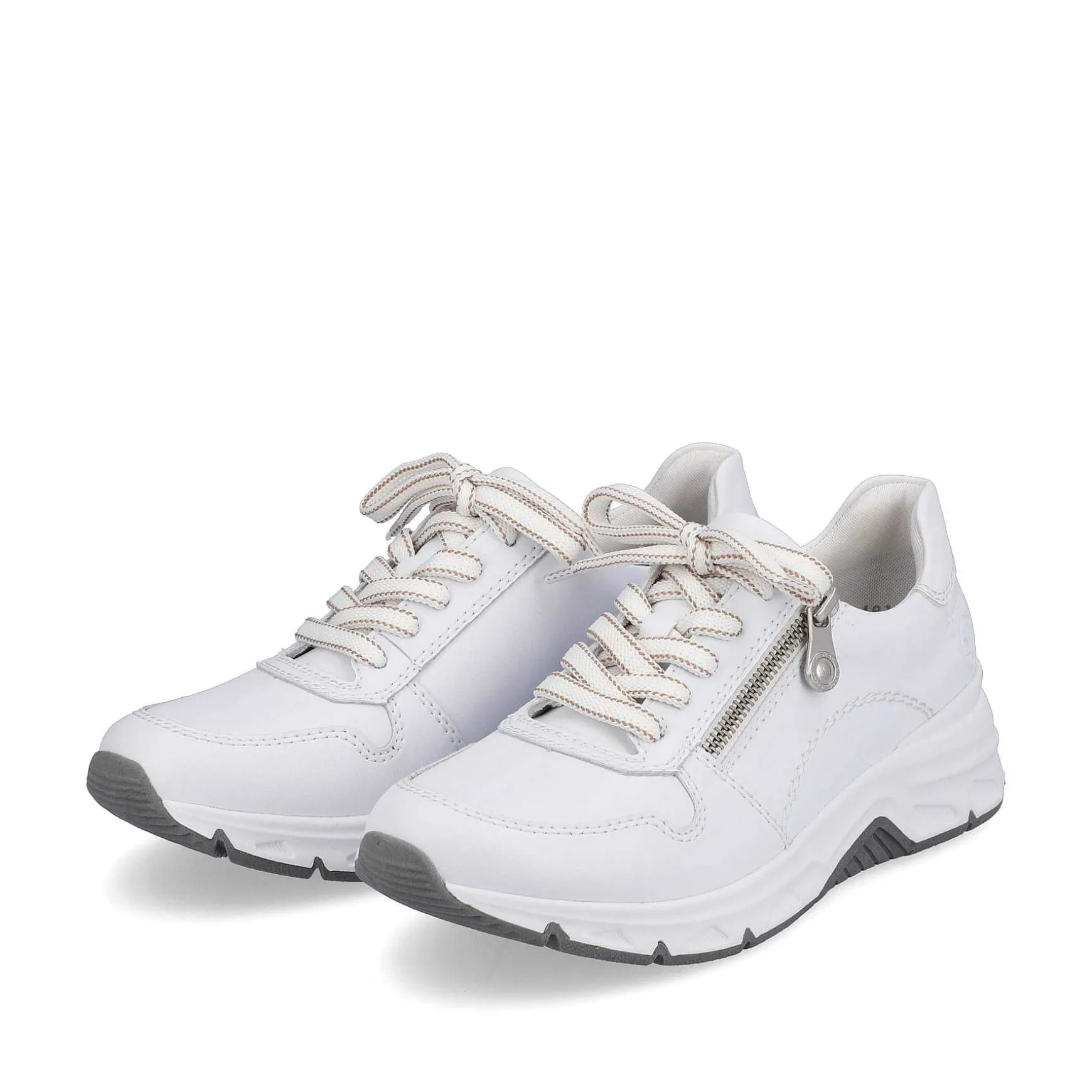 Rieker Women'S Sneaker Low Crystal White