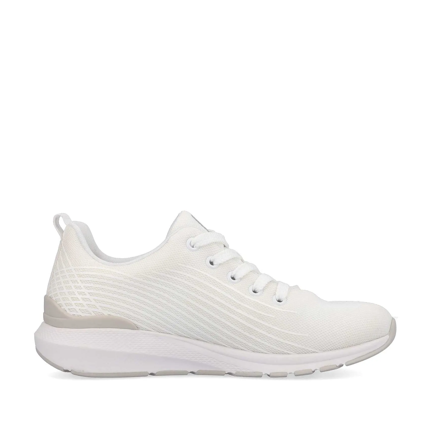 Rieker Women'S Sneaker Low Frost White