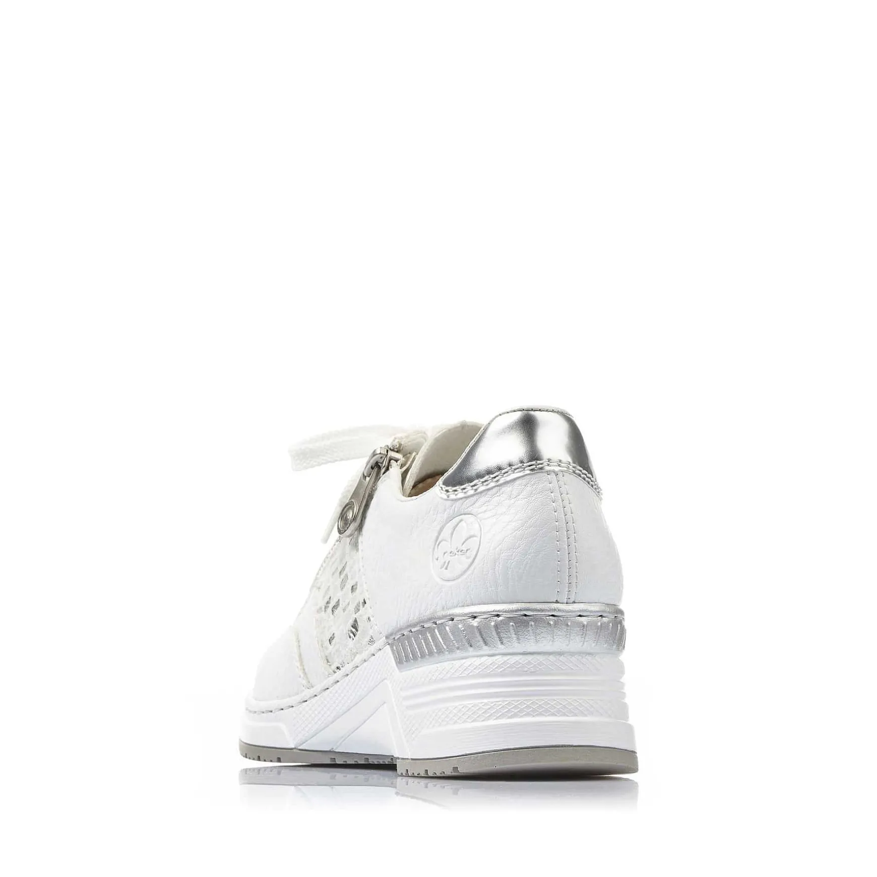 Rieker Women'S Sneaker Low Swan White