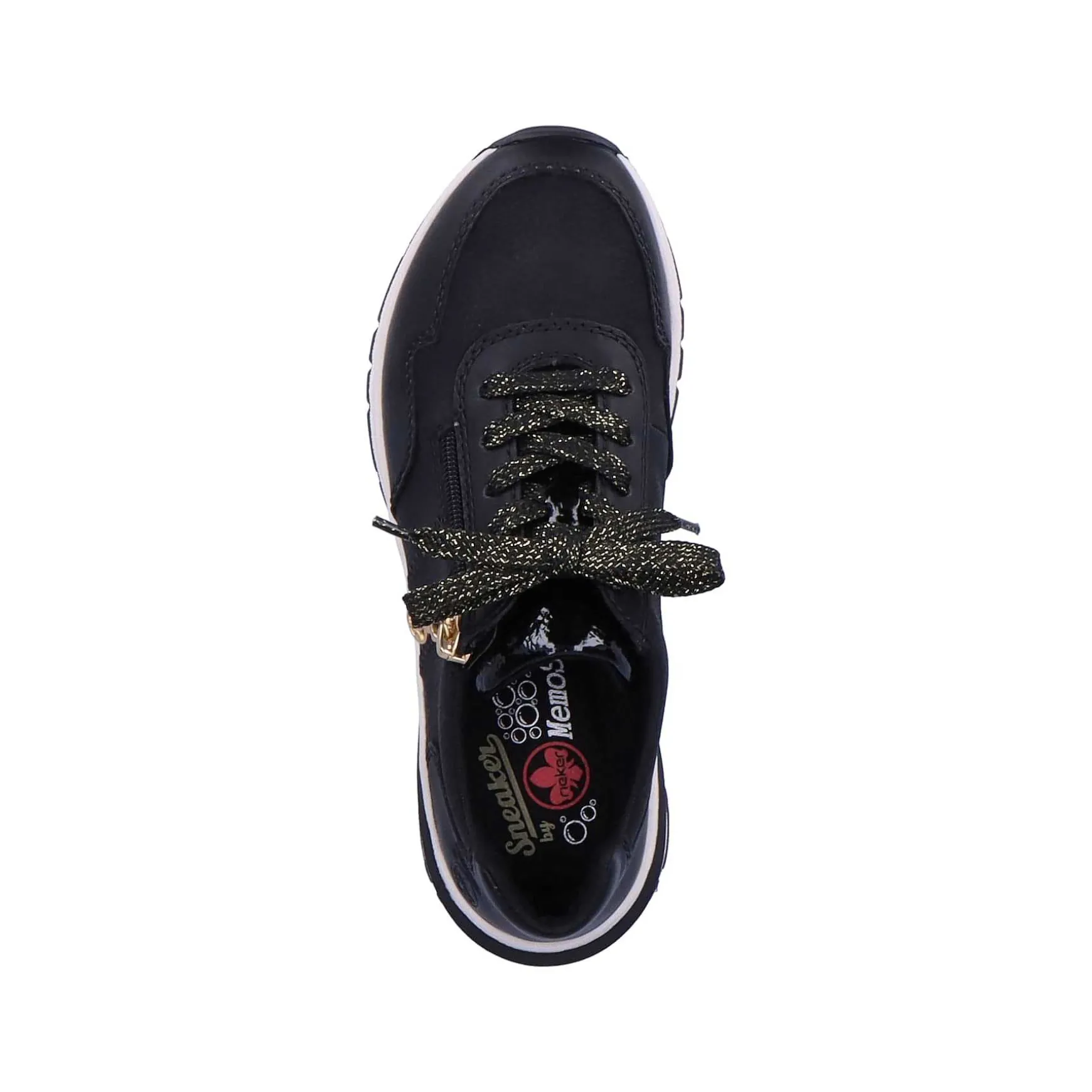 Rieker Women'S Sneaker Low Night Black
