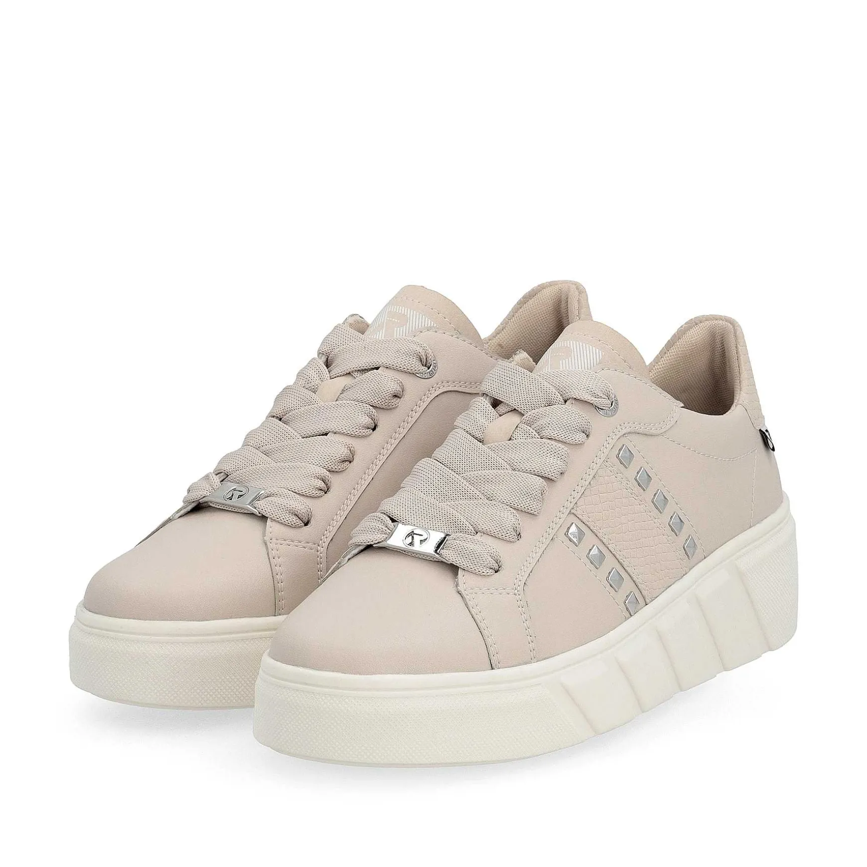Rieker Women'S Sneaker Low Champagne