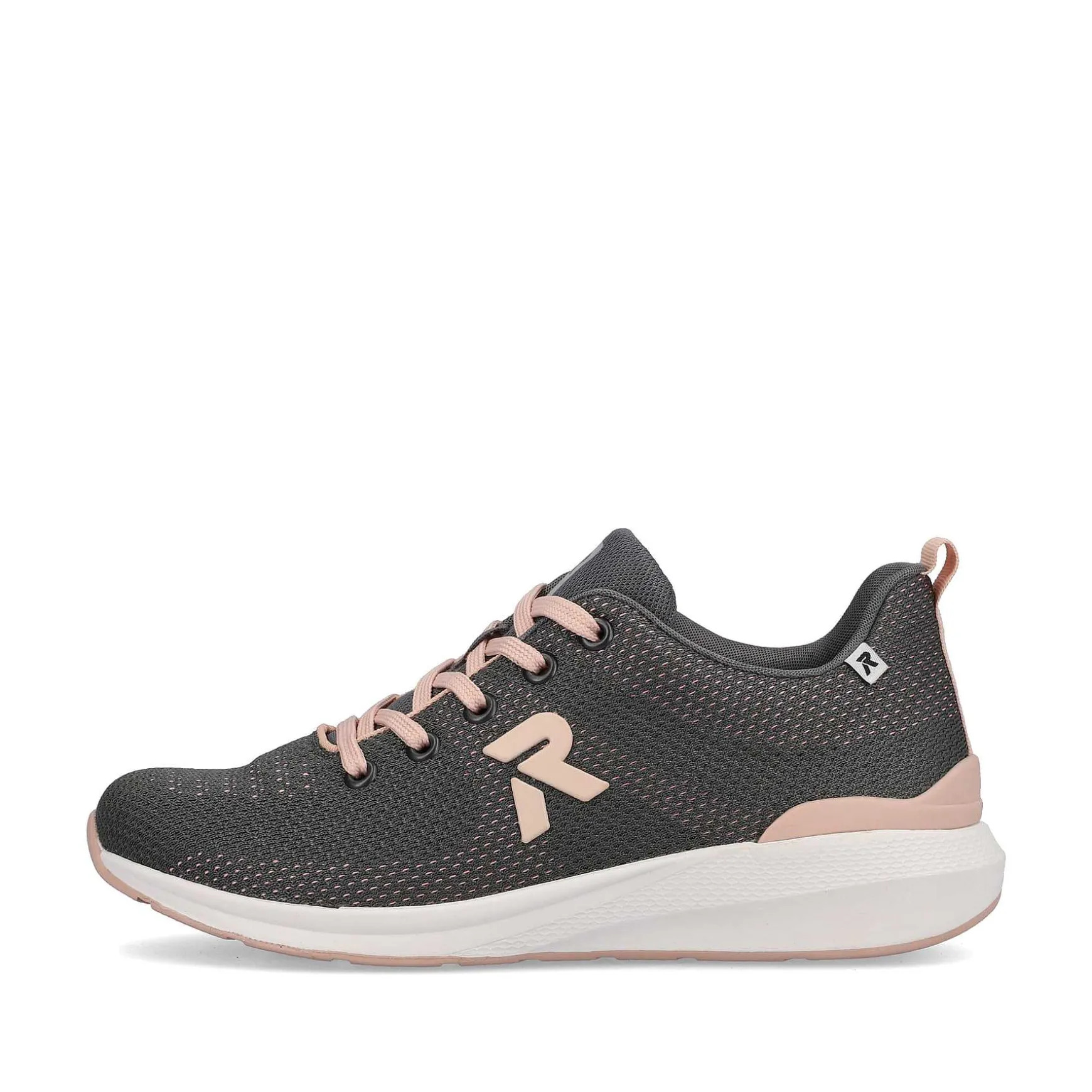 Rieker Women'S Sneaker Low Graphite Grey
