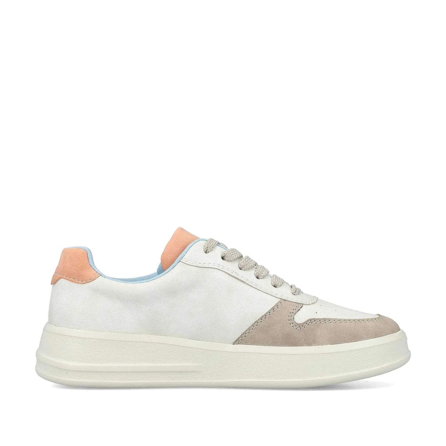 Rieker Women'S Sneaker Low Swan White
