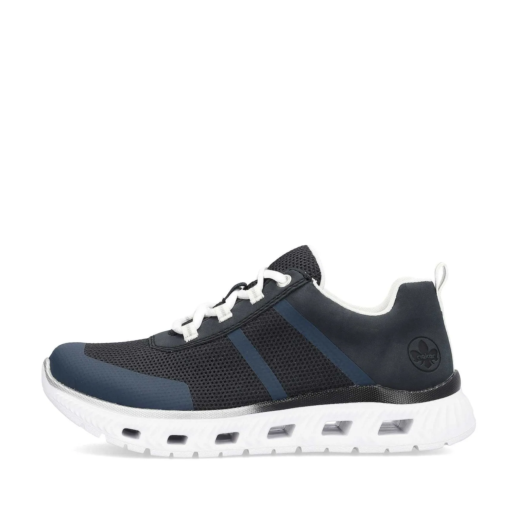 Rieker Women'S Sneaker Low Steel Blue