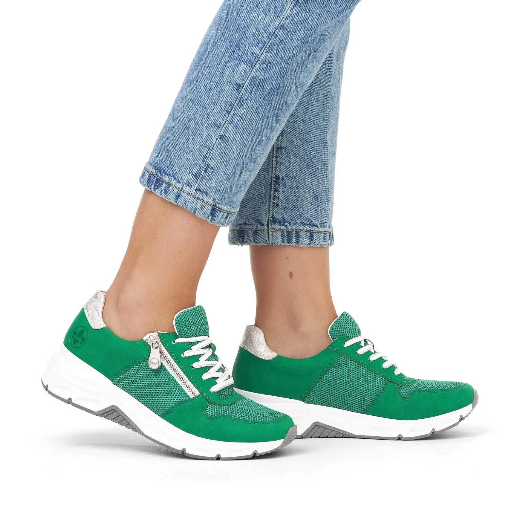 Rieker Women'S Sneaker Low Grass Green